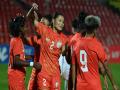 India rout Kyrgyz Republic again; march into AFC Women's Olympic Qualifiers Round 2 in style - Hindi News | India rout Kyrgyz Republic again; march into AFC Women's Olympic Qualifiers Round 2 in style | Latest football News at Lokmattimes.com
