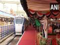 PM Modi flags off Chennai-Coimbatore Vande Bharat Express - Hindi News | PM Modi flags off Chennai-Coimbatore Vande Bharat Express | Latest national News at Lokmattimes.com