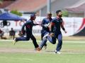 US players Ali Khan, Jasdeep Singh, Jersey's Elliot Miles penalised for breaching ICC Code of Conduct - Hindi News | US players Ali Khan, Jasdeep Singh, Jersey's Elliot Miles penalised for breaching ICC Code of Conduct | Latest cricket News at Lokmattimes.com