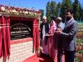 J-K LG Manoj Sinha inaugurates Tulip Garden in Jammu - Hindi News | J-K LG Manoj Sinha inaugurates Tulip Garden in Jammu | Latest national News at Lokmattimes.com