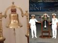 INS Vikrant gets back its 'original' 1961 bell - Hindi News | INS Vikrant gets back its 'original' 1961 bell | Latest national News at Lokmattimes.com