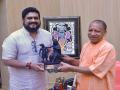 'Adipurush' director Om Raut meets UP CM Yogi Adityanath - Hindi News | 'Adipurush' director Om Raut meets UP CM Yogi Adityanath | Latest entertainment News at Lokmattimes.com