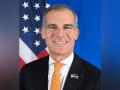US Ambassador-designate Eric Garcetti arrives in India to take over new role - Hindi News | US Ambassador-designate Eric Garcetti arrives in India to take over new role | Latest international News at Lokmattimes.com