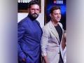 Hrithik Roshan and Abhishek Bachchan pose together at Mumbai event, fans feel 'Dhoom' heat - Hindi News | Hrithik Roshan and Abhishek Bachchan pose together at Mumbai event, fans feel 'Dhoom' heat | Latest entertainment News at Lokmattimes.com