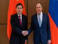 Russian Foreign Minister Sergey Lavrov holds talks with Chinese counterpart Qin Gang in Uzbekistan - Hindi News | Russian Foreign Minister Sergey Lavrov holds talks with Chinese counterpart Qin Gang in Uzbekistan | Latest international News at Lokmattimes.com