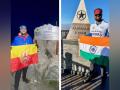 Naveen Mallesh sets a new record by becoming the fastest Indian and Asian to climb Mount Kinabalu and Mount Fansipan in 3 days 10 hours and 49 Mins - Hindi News | Naveen Mallesh sets a new record by becoming the fastest Indian and Asian to climb Mount Kinabalu and Mount Fansipan in 3 days 10 hours and 49 Mins | Latest business News at Lokmattimes.com