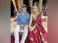 Trisha Krishnan shares picture with Mani Ratnam from 'Ponniyin Selvan 2' set - Hindi News | Trisha Krishnan shares picture with Mani Ratnam from 'Ponniyin Selvan 2' set | Latest entertainment News at Lokmattimes.com