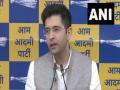 Arvind Kejriwal is modern-day Mahatma Gandhi, says AAP leader Raghav Chadha - Hindi News | Arvind Kejriwal is modern-day Mahatma Gandhi, says AAP leader Raghav Chadha | Latest national News at Lokmattimes.com