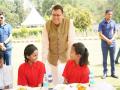 Uttarakhand CM Dhami meets children of Kedarpuram Shishu Sadan at his residence - Hindi News | Uttarakhand CM Dhami meets children of Kedarpuram Shishu Sadan at his residence | Latest national News at Lokmattimes.com