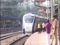 Vande Bharat Express successfully completes trial run; takes 7 hrs 20 minutes from Thiruvananthapuram to Kannur - Hindi News | Vande Bharat Express successfully completes trial run; takes 7 hrs 20 minutes from Thiruvananthapuram to Kannur | Latest national News at Lokmattimes.com