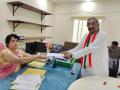 Former Karnataka minister KJ George files nomination from Sarvagna Nagar - Hindi News | Former Karnataka minister KJ George files nomination from Sarvagna Nagar | Latest national News at Lokmattimes.com