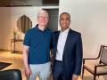 Tim Cook, Sunil Mittal reaffirm commitment to work closely in India, Africa - Hindi News | Tim Cook, Sunil Mittal reaffirm commitment to work closely in India, Africa | Latest business News at Lokmattimes.com