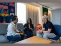 Kiddopia co-founders engage in exclusive chat with Apple CEO Tim Cook - Hindi News | Kiddopia co-founders engage in exclusive chat with Apple CEO Tim Cook | Latest business News at Lokmattimes.com