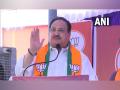 Congress "encourages riots in society" whenever it comes to power: Nadda in Karnataka - Hindi News | Congress "encourages riots in society" whenever it comes to power: Nadda in Karnataka | Latest politics News at Lokmattimes.com