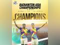 BAI president Himanta Biswa Sarma announces Rs 20 lakh reward for Asia Championships gold medal winners Satwiksairaj, Chirag - Hindi News | BAI president Himanta Biswa Sarma announces Rs 20 lakh reward for Asia Championships gold medal winners Satwiksairaj, Chirag | Latest cricket News at Lokmattimes.com