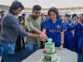 Jhulan Goswami wishes Anushka Sharma on her birthday, shares BTS moments from 'Chakda Xpress' sets - Hindi News | Jhulan Goswami wishes Anushka Sharma on her birthday, shares BTS moments from 'Chakda Xpress' sets | Latest entertainment News at Lokmattimes.com