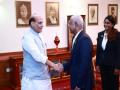 Rajnath Singh, Maldives President discuss issues to further strengthen ties - Hindi News | Rajnath Singh, Maldives President discuss issues to further strengthen ties | Latest international News at Lokmattimes.com