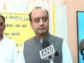 UP urban body elections: BJP's Sudhanshu Trivedi casts his vote in Lucknow - Hindi News | UP urban body elections: BJP's Sudhanshu Trivedi casts his vote in Lucknow | Latest politics News at Lokmattimes.com