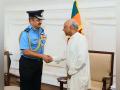 IAF Chief meets Sri Lanka Prime Minister Gunawardena on second day of island nation's visit - Hindi News | IAF Chief meets Sri Lanka Prime Minister Gunawardena on second day of island nation's visit | Latest international News at Lokmattimes.com