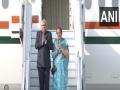Vice President Dhankhar departs for UK to attend Coronation of King Charles III - Hindi News | Vice President Dhankhar departs for UK to attend Coronation of King Charles III | Latest international News at Lokmattimes.com