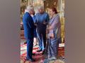Vice President Dhankhar meets King Charles III, several world leaders during reception at Buckingham Palace - Hindi News | Vice President Dhankhar meets King Charles III, several world leaders during reception at Buckingham Palace | Latest international News at Lokmattimes.com