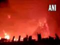 Three dead in massive fire at decoration material godown in Pune - Hindi News | Three dead in massive fire at decoration material godown in Pune | Latest national News at Lokmattimes.com