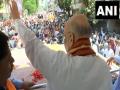 Amit Shah holds roadshow in Karnataka's Belagavi - Hindi News | Amit Shah holds roadshow in Karnataka's Belagavi | Latest politics News at Lokmattimes.com