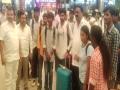 Manipur violence: Telangana students from Manipur arrive at Hyderabad airport in special flight - Hindi News | Manipur violence: Telangana students from Manipur arrive at Hyderabad airport in special flight | Latest national News at Lokmattimes.com