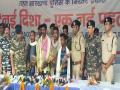Five top Naxals surrender before security forces in Jharkhand - Hindi News | Five top Naxals surrender before security forces in Jharkhand | Latest national News at Lokmattimes.com