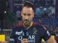 Disappointed due to lack of runs in final five overs: RCB skipper Faf after loss to MI - Hindi News | Disappointed due to lack of runs in final five overs: RCB skipper Faf after loss to MI | Latest cricket News at Lokmattimes.com