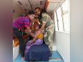 BSF saves life of elderly woman from West Bengal at India-Bangladesh border - Hindi News | BSF saves life of elderly woman from West Bengal at India-Bangladesh border | Latest national News at Lokmattimes.com