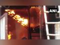 Haryana: Fire breaks out at disposable glass manufacturing factory in Rohtak - Hindi News | Haryana: Fire breaks out at disposable glass manufacturing factory in Rohtak | Latest national News at Lokmattimes.com
