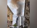 Vehicles engulfed in flames after explosion in Italy's Milan - Hindi News | Vehicles engulfed in flames after explosion in Italy's Milan | Latest international News at Lokmattimes.com