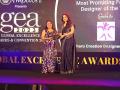 Charu Creation Designer Boutique received the Award for the Most Promising Fashion Designer of the Year at GEA2023 - Hindi News | Charu Creation Designer Boutique received the Award for the Most Promising Fashion Designer of the Year at GEA2023 | Latest business News at Lokmattimes.com