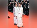 Union Minister L Murugan unveils 54th International Film Festival of India's official poster at Cannes - Hindi News | Union Minister L Murugan unveils 54th International Film Festival of India's official poster at Cannes | Latest entertainment News at Lokmattimes.com
