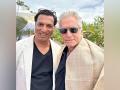 Madhur Bhandarkar's fan moment with Michael Douglas at Cannes 2023 - Hindi News | Madhur Bhandarkar's fan moment with Michael Douglas at Cannes 2023 | Latest entertainment News at Lokmattimes.com