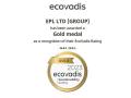 EPL Limited awarded a Gold Medal by EcoVadis for Sustainability - Hindi News | EPL Limited awarded a Gold Medal by EcoVadis for Sustainability | Latest business News at Lokmattimes.com