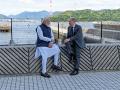 "Glad to have met my friend," PM Modi posts pictures with German Chancellor Olaf Scholz at G-7 Summit - Hindi News | "Glad to have met my friend," PM Modi posts pictures with German Chancellor Olaf Scholz at G-7 Summit | Latest international News at Lokmattimes.com