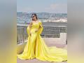 Mouni Roy makes her Cannes debut in a yellow gown, pics inside - Hindi News | Mouni Roy makes her Cannes debut in a yellow gown, pics inside | Latest entertainment News at Lokmattimes.com