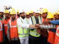 Maharashtra CM Shinde, Deputy CM Fadnavis inspect Mumbai Trans-Harbour Link work - Hindi News | Maharashtra CM Shinde, Deputy CM Fadnavis inspect Mumbai Trans-Harbour Link work | Latest national News at Lokmattimes.com