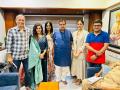 Vipul Shah, Adah Sharma, 'The Kerala Story' team meet Union Minister Nitin Gadkari - Hindi News | Vipul Shah, Adah Sharma, 'The Kerala Story' team meet Union Minister Nitin Gadkari | Latest entertainment News at Lokmattimes.com