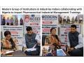 Modern Group of Institutions Collaborates with Nigeria for Training &amp; Development in "Pharmaceutical Industrial Management" - Hindi News | Modern Group of Institutions Collaborates with Nigeria for Training &amp; Development in "Pharmaceutical Industrial Management" | Latest business News at Lokmattimes.com