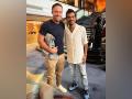 "AB Sir kinda Sunday": Former RCB bowler Yuzvendra Chahal meets AB de Villiers - Hindi News | "AB Sir kinda Sunday": Former RCB bowler Yuzvendra Chahal meets AB de Villiers | Latest cricket News at Lokmattimes.com