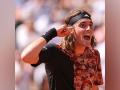 French Open: Stefanos Tsitsipas beats Jiri Vesely to reach round two - Hindi News | French Open: Stefanos Tsitsipas beats Jiri Vesely to reach round two | Latest tennis News at Lokmattimes.com