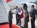 Cambodian King Norodom Sihamoni arrives in Delhi for 3-day visit - Hindi News | Cambodian King Norodom Sihamoni arrives in Delhi for 3-day visit | Latest international News at Lokmattimes.com