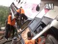J-K: Eight killed, 30 injured as bus falls into gorge in Jammu - Hindi News | J-K: Eight killed, 30 injured as bus falls into gorge in Jammu | Latest national News at Lokmattimes.com