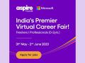 foundit and Microsoft collaborate to bridge the gap between freshers and recruiters with Aspire 2023 - Hindi News | foundit and Microsoft collaborate to bridge the gap between freshers and recruiters with Aspire 2023 | Latest business News at Lokmattimes.com