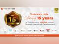 Trainocate India Celebrates its 15th Anniversary Today - Hindi News | Trainocate India Celebrates its 15th Anniversary Today | Latest business News at Lokmattimes.com