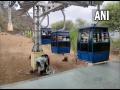Six rescued in MP's Dewas after ropeway car gets stuck midway due to storm - Hindi News | Six rescued in MP's Dewas after ropeway car gets stuck midway due to storm | Latest national News at Lokmattimes.com