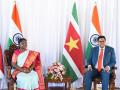 India is ready to partner in Suriname's socio-economic development, says President Murmu as countries sign major MoUs - Hindi News | India is ready to partner in Suriname's socio-economic development, says President Murmu as countries sign major MoUs | Latest international News at Lokmattimes.com